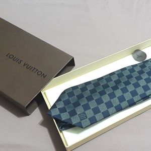 Louis Vuitton blue tie